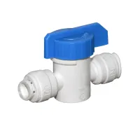 Сферичен кран 2 x 1/4" тръбичка